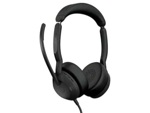 Audífonos Tipo Diadema Jabra Evolve2 50 UC, Respuesta de Frecuencia 20Hz-20Khz, USB Tipo C, Bluetooth. Color Negro.