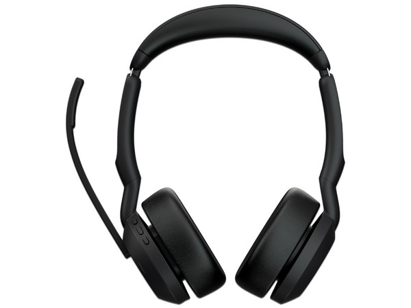 Audífonos Inalámbricos tipo Diadema Jabra Evolve2 55 Link380c UC Stereo, Respuesta de frecuencia 20-20000Hz, Bluetooth 5.2, Receptor USB. Color Negro.