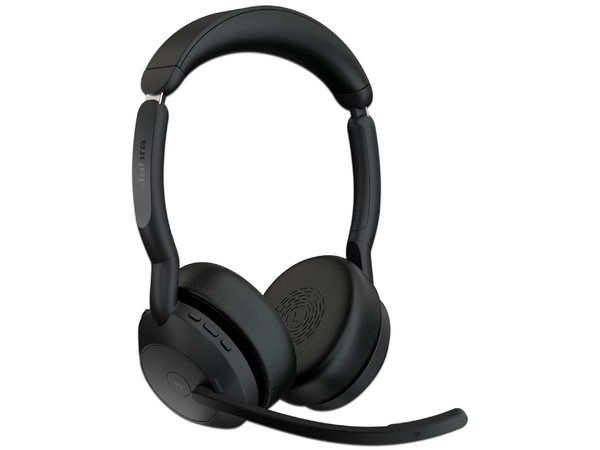 Auriculares Jabra Evolve2 55 con enlace MS Stereo y Soporte