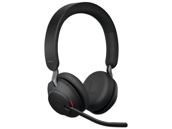 Audífonos con micrófono Jabra Evolve2 65, respuesta de frecuencia 20-20,000 Hz, Bluetooth. Color Negro.