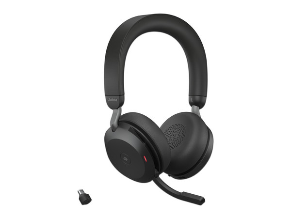 Audífonos Tipo Diadema con Micrófono Jabra Evolve2 75, Respuesta de frecuencia de 20Hz-20kHz, Bluetooth, USB-C. Color Negro.