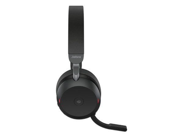 Audífonos Inalámbricos tipo Diadema con Micrófono Jabra Evolve2 75 con Base de carga, MS Teams, Bluetooth 5.2, USB.