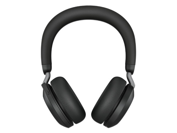 Audífonos Inalámbricos tipo Diadema con Micrófono Jabra Evolve2 75 con Base de carga, MS Teams, Bluetooth 5.2, USB.