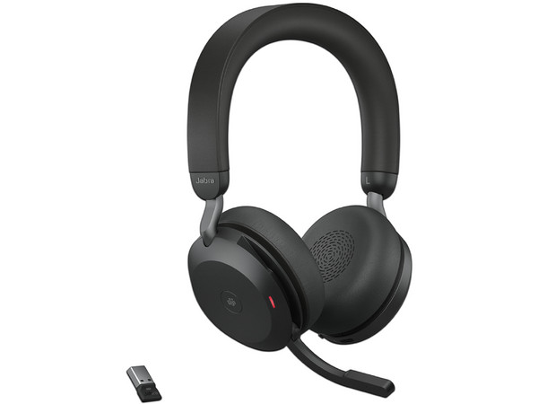 Audífonos con Micrófono Jabra Evolve2 75, Bluetooth, USB-A. Color Negro.