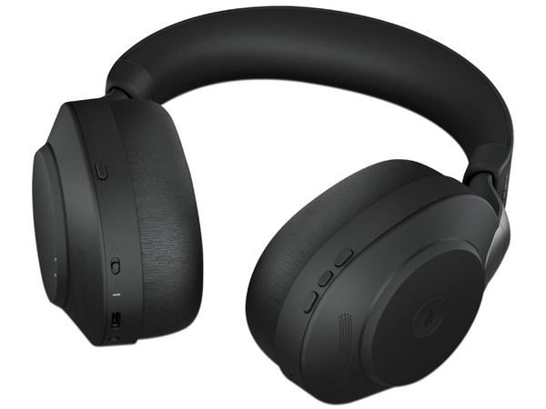 Diadema con micrófono Jabra Evolve2 80, USB, Bluetooth. Color Negro.
