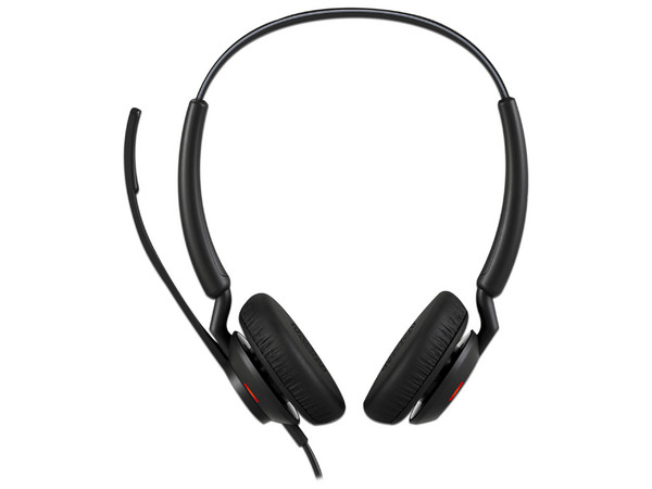 Audífonos con Micrófono Jabra Engage 40 Stereo, USB, Optimizado para Microsoft Teams, Color Negro.