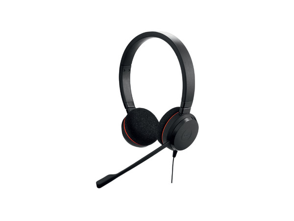 Audífonos Tipo Diadema Jabra Evolve 20, Respuesta de Frecuencia 20Hz - 20kHz, USB, Color Negro.