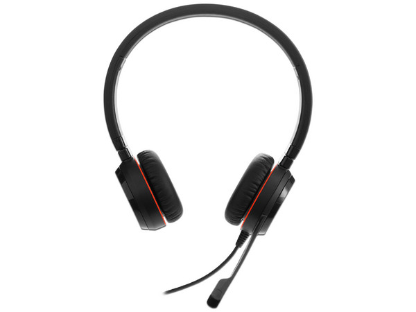 Jabra Evolve 30 II Stereo MS auriculares USB con adaptador USB-C/USB-A, diseño estéreo para oficinas y centros de llamadas, optimizados para Microsoft Teams.