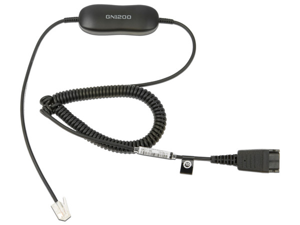 Cable para auriculares Jabra Smart Cord de Desconexión rápida a RJ-10, 2m.