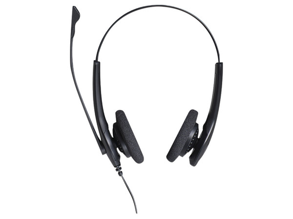Audífonos de Diadema Jabra Biz 1500, Conexión USB, Brazo Articulado, Cable Reforzado, Color Negro.
