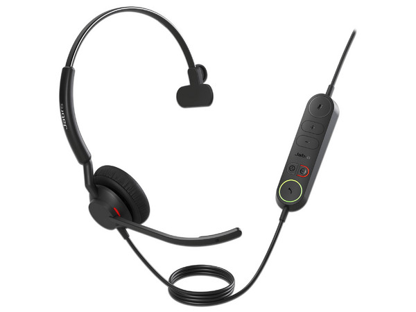 Audífono Tipo Diadema Jabra 40 Mono UC, Respuesta de Frecuencia 50Hz - 20kHz, Micrófono, USB Tipo A