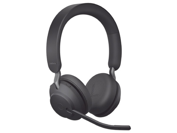 Audífonos Jabra Evolve 2 65, USB-A, indicador de ocupado, Color Negro.