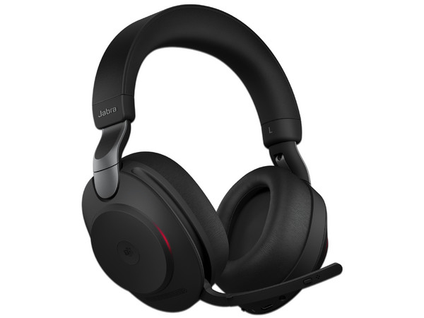 Audífonos Tipo Diadema con Micrófono Jabra Evolve2 85, Bluetooth, Jack 3.5mm, Respuesta de Frecuencia 20 - 20 kHz, Cancelación de ruido, Color Negro.