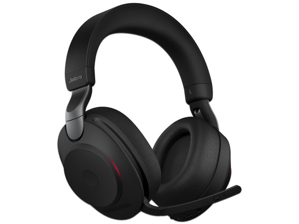 Audífonos Tipo Diadema con Micrófono Jabra Evolve2 85UC, Bluetooth, Respuesta de Frecuencia 20 - 20000 Hz, Cancelación de ruido (ANC) . Color Negro.