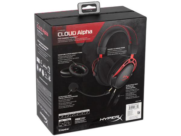 Audífonos con micrófono Kingston HyperX Cloud Alpha, Respuesta de Frecuencia 18-22,000 Hz.