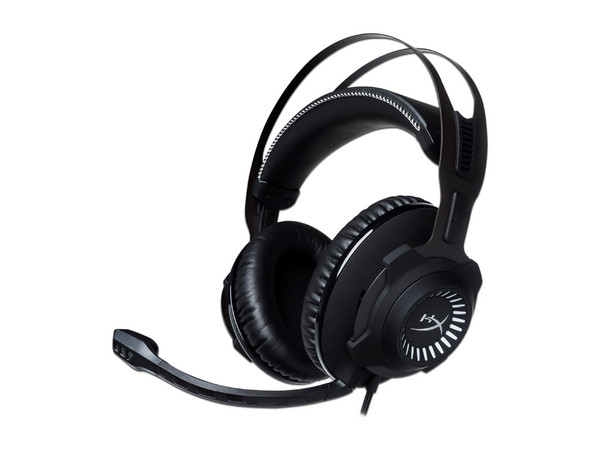 Audífonos con micrófono Kingston HyperX Cloud Revolver, Respuesta de Frecuencia 12-28000 Hz. Color gris.