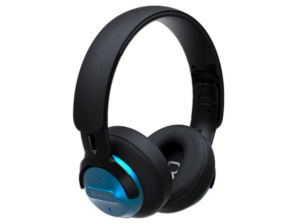 Audífonos Inalámbricos Tipo Diadema Klip Xtreme Hi-Fi, Respuesta de Frecuencia 20 Hz - 20kHz, Micrófono Integrado, Bluetooth, Cancelación ANC. Color Azul.