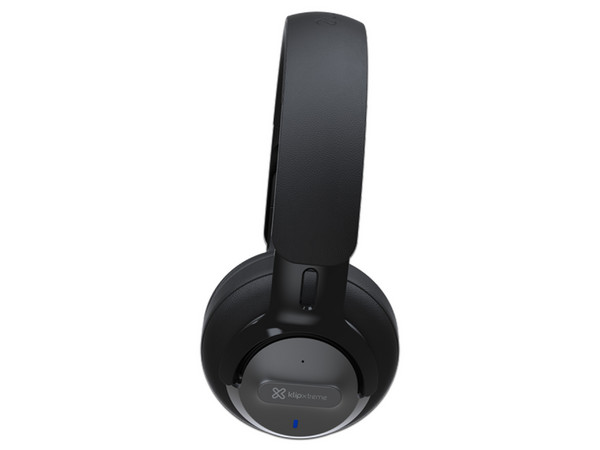 Audífonos Inalámbricos Tipo Diadema Klip Xtreme Hi-Fi, Respuesta de Frecuencia 20 Hz - 20kHz, Micrófono Integrado, Bluetooth, Cancelación ANC. Color Gris.