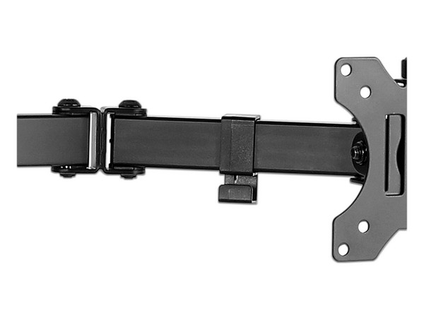 Soporte VESA Klip Xtreme con brazos articulados para 2 Pantallas de 13 a 32 Pulgadas.