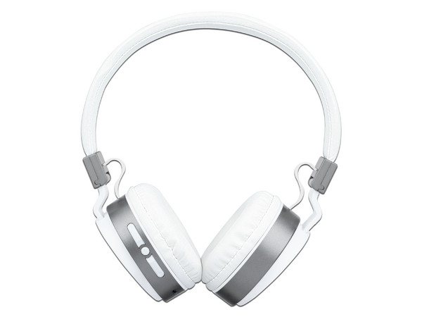 Audífonos con micrófono LFAcoustics Vibe LA-925921, respuesta de Frecuencia 20Hz-20KHz, Bluetooth, 3.5mm. Color Blanco.