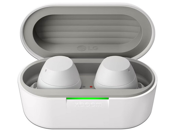 Audífonos LG Xboom, Con Estuche de Carga, IPX4, Color Blanco.