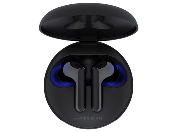 Audífonos LG TONE Free FN6, inalámbricos, con Estuche de Carga, Bluetooth 5.0. Color Negro.
