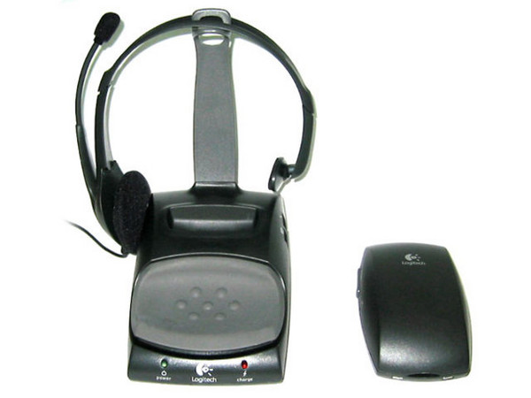 Auricular Inalámbrico Logitech  con micrófono para comunicación por teléfono e Internet