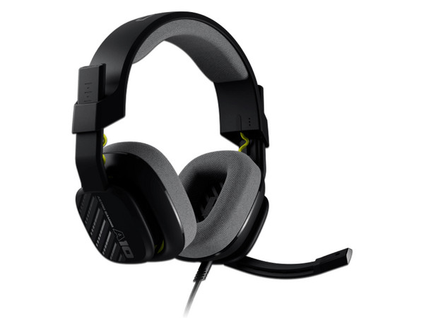 Audífonos Gamer Logitech Astro A10 Gen 2, Con Micrófono, Respuesta de Frecuencia 20Hz - 20kHz, 3.5mm, Optimizado para PlayStation (Incluye cable divisor para PC). Color Negro.