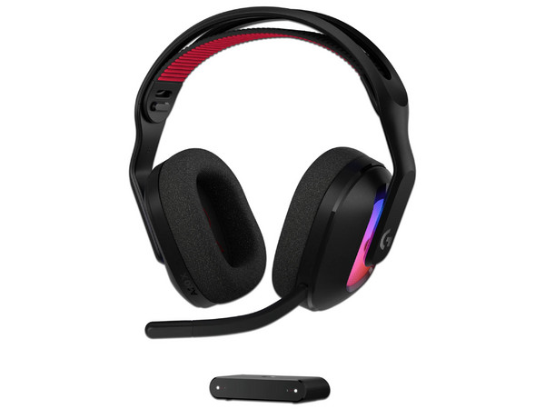 Audífonos Gamer Logitech Astro A20 X con Micrófono, iluminación RGB, Inalámbrico USB, Color Negro.