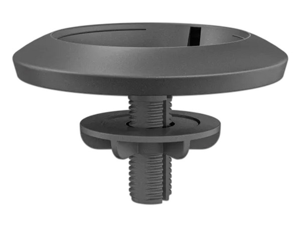 Base para Micrófono Logitech Rally Mic Pod Mount 952-000002. Color Negro.