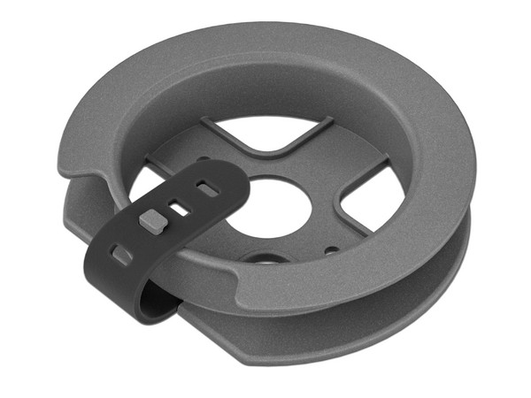 Base para Micrófono Logitech Rally Mic Pod Mount 952-000002. Color Negro.