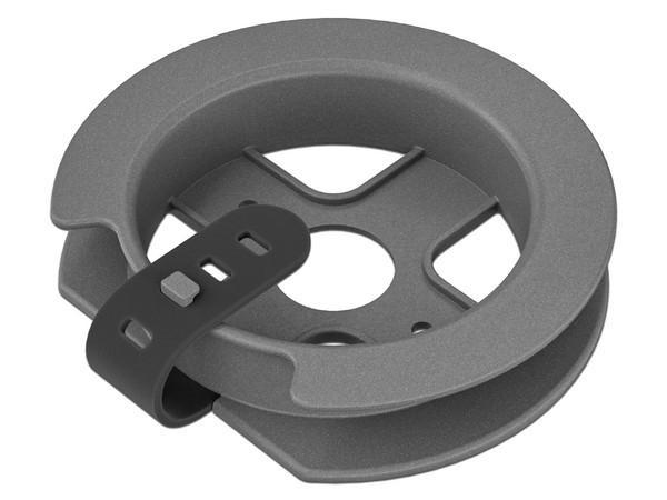 Base para Micrófono Logitech Rally Mic Pod Mount, Color Blanco.