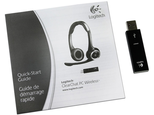 Audífonos Logitech ClearChat PC Inalámbricos, USB 2.0