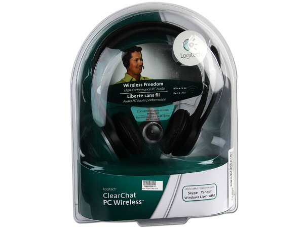 Audífonos Logitech ClearChat PC Inalámbricos, USB 2.0