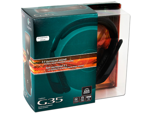 Audífonos Logitech G35 Surround Sound 7.1
