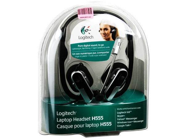 Audífonos con Micrófono Logitech H555, USB 