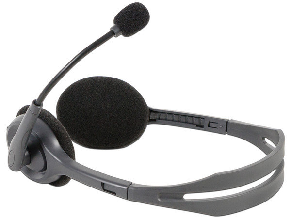 Audífonos estéreo con micrófono Logitech h110.