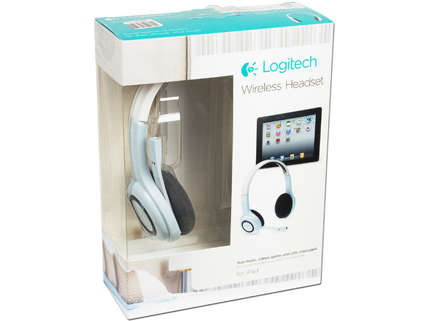Audífonos con micrófono Inalámbricos Logitech para iPad, Bluetooth.  