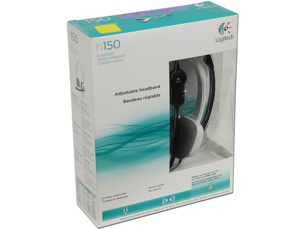  Audífonos Logitech Stereo Headset h150 con Micrófono
