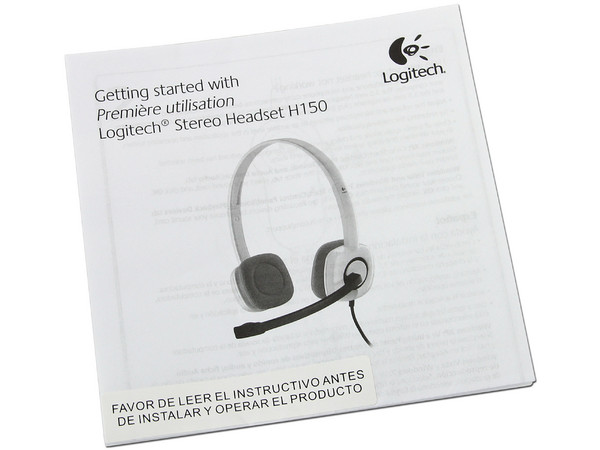  Audífonos Logitech Stereo Headset h150 con Micrófono