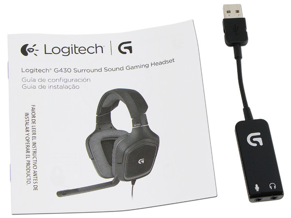 Audífonos con Micrófono Logitech G430 con tecnología Dolby sonido envolvente 7.1, 3.5 mm.