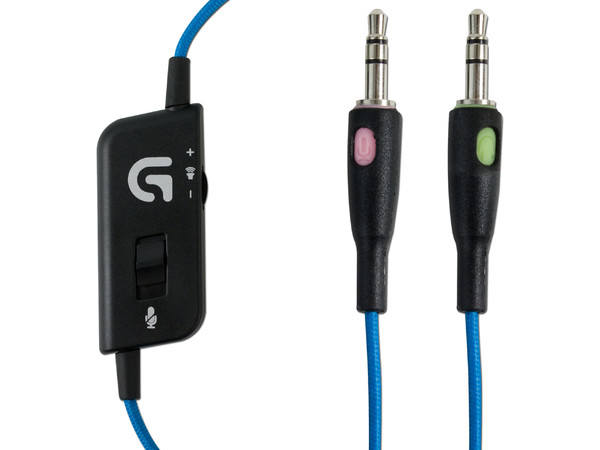 Audífonos con Micrófono Logitech G430 con tecnología Dolby sonido envolvente 7.1, 3.5 mm.