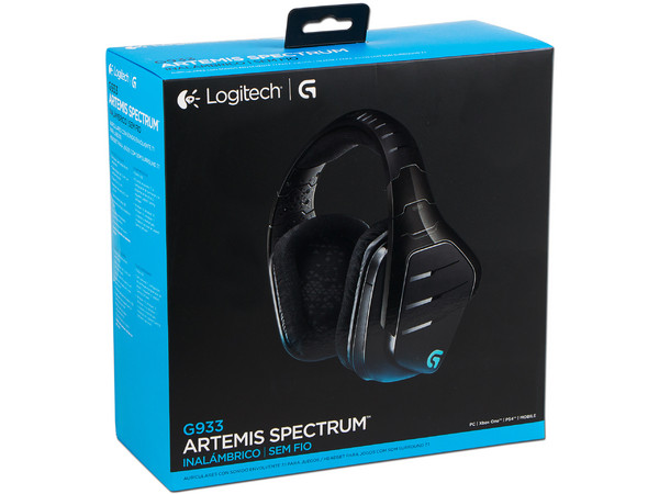 Audífonos Inalámbricos con Micrófono Logitech G933 Artemis Spectrum, con tecnología Dolby y DTS Headphone X Sonido Envolvente 7.1.