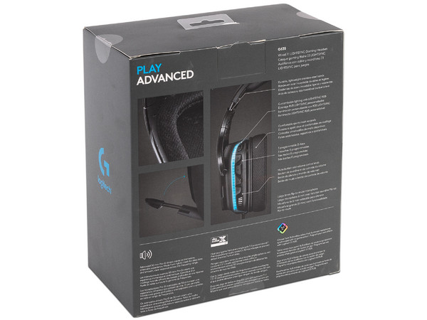 Audífonos con Micrófono Logitech G635, respuesta de frecuencia 20Hz-20,000Hz, sonido envolvente 7.1, USB, 3.5mm. Color Negro.