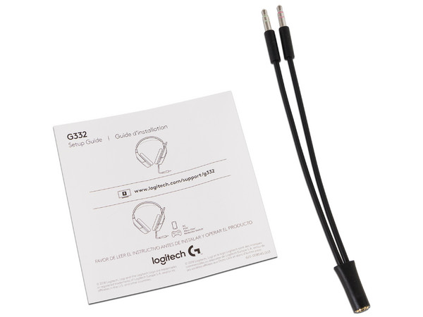 Audífonos con micrófono Logitech G332, Respuesta de frecuencia 20Hz-20000Hz, 3.5mm. Color Negro/Rojo.