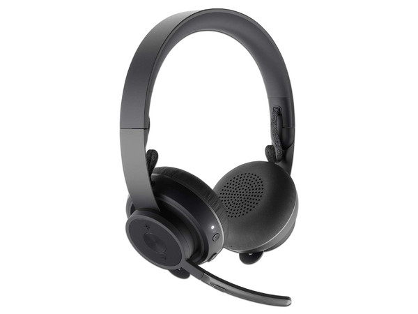 Audífonos inalámbricos Logitech Zone Wireless Plus respuesta de frecuencia 30Hz - 13,000Hz, Bluetooth, Color Negro.