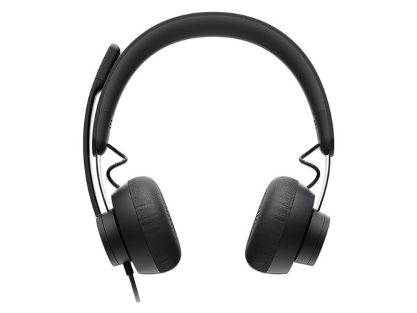 Audífonos con Micrófono Logitech Zone Wired UC 981-000876, Cancelación de Ruido, USB-C. Color Negro.