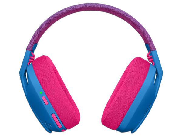 Audífonos inalámbricos con micrófono Gamer Logitech G435 LightSpeed, Receptor USB, Bluetooth. Color Azul.