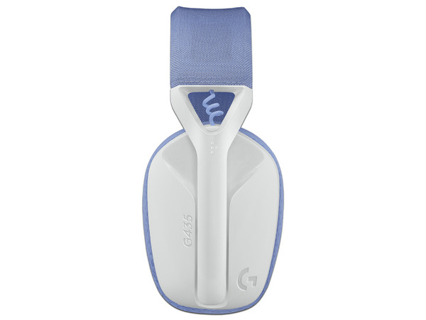 Audífonos inalámbricos con micrófono Gamer Logitech G435 LightSpeed, Receptor USB, Bluetooth. Color Blanco.