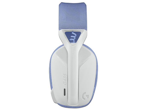 Audífonos inalámbricos con micrófono Gamer Logitech G435 LightSpeed, Receptor USB, Bluetooth. Color Blanco.